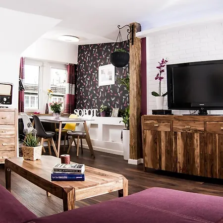 Klimatyczny Salamandra W Sopocie Lejlighed *